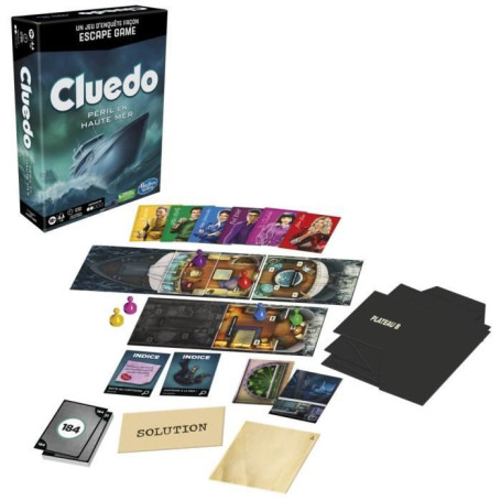 Cluedo Escape : Péril en haute-mer - Jeu de société stratégie 31,99 €