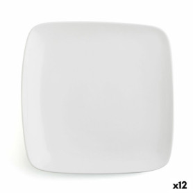Assiette plate Ariane Vital Carré Céramique Blanc (27 x 21 cm) (12 Unité 159,99 €