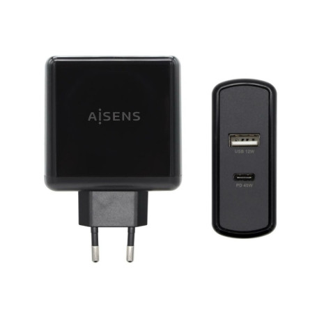 Chargeur Voiture Mur Aisens PD 3.0 USB-C 57 W Noir 42,99 €