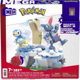 Mega Construx - Pokemon - Tiplouf Et Farfuret A La Neige - Construction 35,99 €