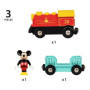 DISNEY Brio Train a pile Mickey Mouse - Train sans pile pour circuit de 40,99 €