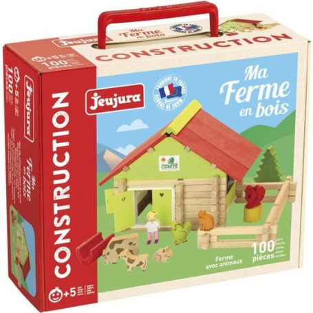 JEUJURA Ferme avec animaux - 100 pieces 47,99 €