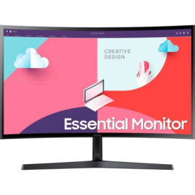 Ecran PC Incurvé - SAMSUNG LS24C366EAUXEN - 24 4K - Dalle VA - 4 ms - 60 189,99 €