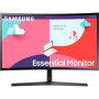 Ecran PC Incurvé - SAMSUNG LS24C366EAUXEN - 24 4K - Dalle VA - 4 ms - 60 189,99 €