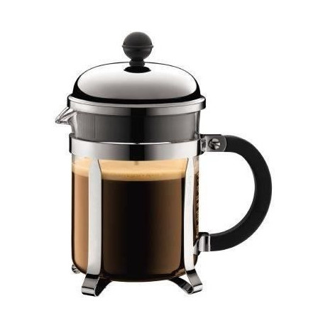 CHAMBORD - Cafetiere a piston BODUM . 4 tasses. 0.5 l. acier inox 44,99 €
