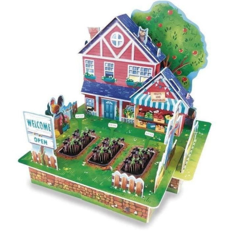 3D DREAM GARDENS 2IN1 - POTAGER 44,99 €