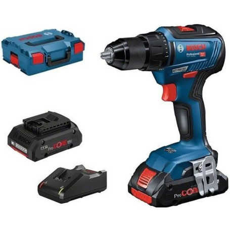 Perceuse-visseuse 18V GSR 18V-55 Professional + 2 batteries Procore 4Ah 299,99 €