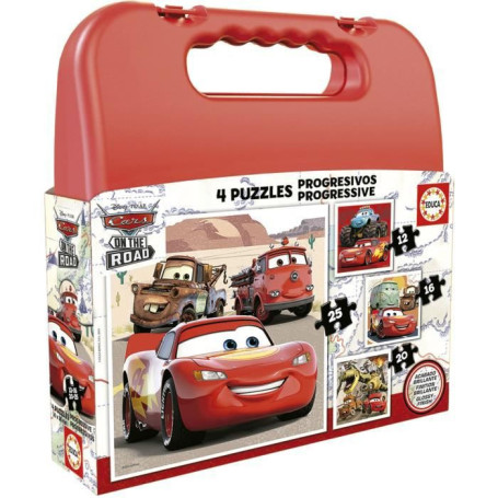 CARS - Malette de 4 puzzles progressifs 24,99 €