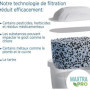 BRITA Carafe filtrante Marella rouge (2.4L) inclus 1 cartouche filtrante 44,99 €