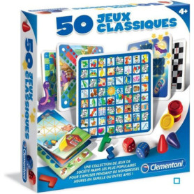 Clementoni - 50 jeux classiques 25,99 €