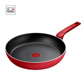 TEFAL Faitout 24 cm. Induction. Revetement antiadhésif. Couvercle verre. 76,99 €