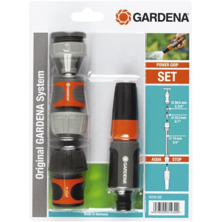 GARDENA Nécessaire de base 20/27 Adapté tuyau Ø19mm Compatibilité Or 31,99 €