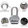 MASTER LOCK Cadenas Haute Sécurité [A Clé] [Acier Inoxydable] [Anse Long 41,99 €