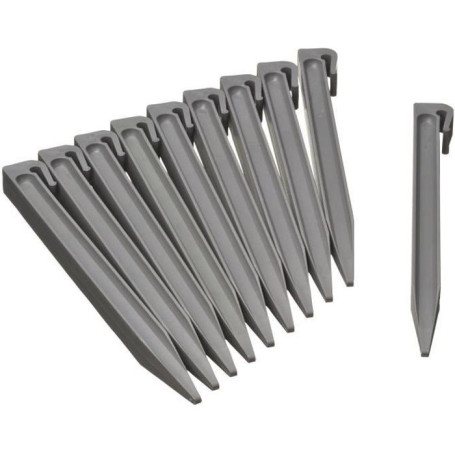NATURE Sachet de 10 ancres pour bordure de jardin en polypropylene - H 2 22,99 €