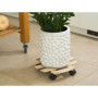 NATURE Tablette a roulettes pour plantes - Sapin - H7.4 x Ø35 cm 31,99 €