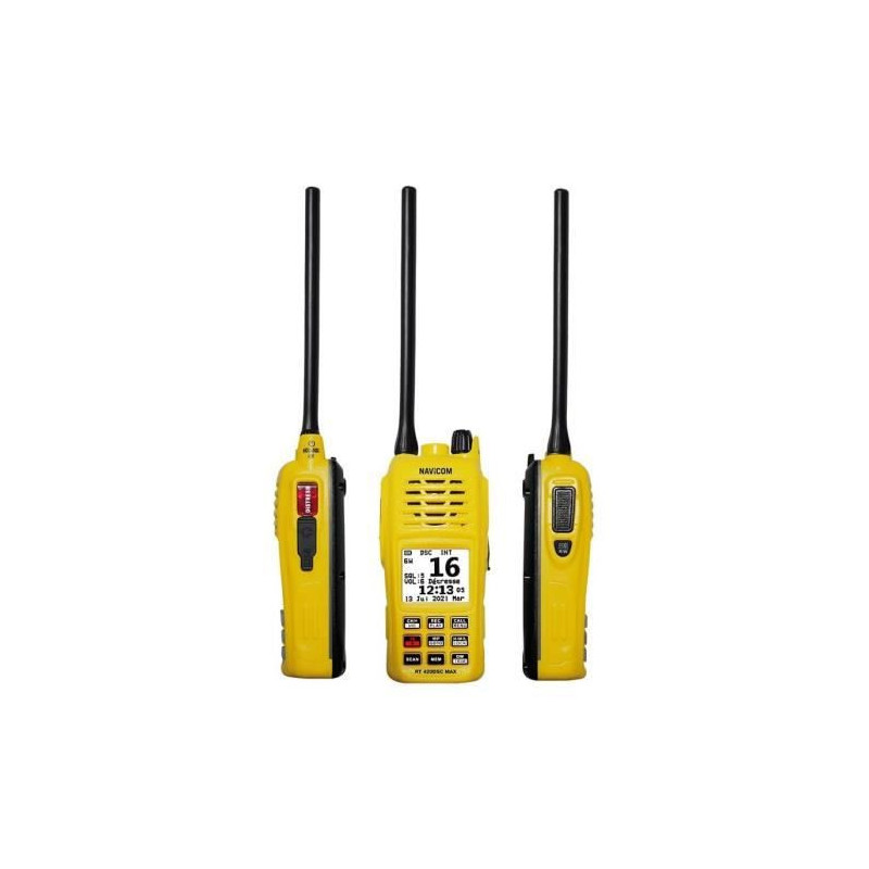 Image secondaire de Radio Navicom RT 420DSC Jaune VHF