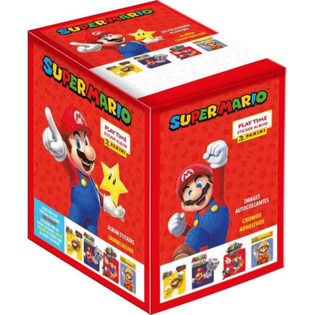 SUPER MARIO STICKERS Boite de 50 pochettes 50,99 €