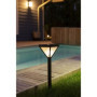 Balise solaire inox diffuseur verre perlé 25 lumens blanc chaud 35,99 €