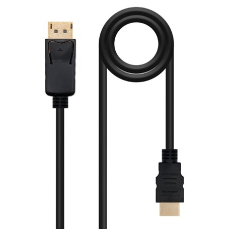 Adaptateur DisplayPort vers HDMI NANOCABLE 10.15.430 Noir 21,99 €
