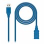 Adaptateur USB C vers DisplayPort NANOCABLE 10.01.0901-BL Bleu 14,99 €