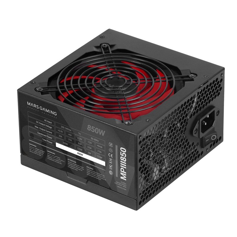 Bloc dAlimentation Mars Gaming MPIII850 ATX 850 W