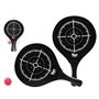 Raquettes de Plage avec Balle 38 x 23,5 x 0,6 cm Noir Blanc 36,99 €