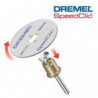 DREMEL 10 disques à tronçonner+ adapt EZ Speedclic 35,99 €