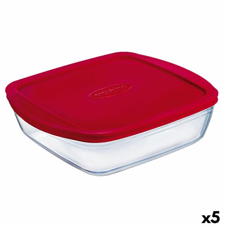 Boîte à repas rectangulaire avec couvercle Ô Cuisine Cook&store Ocu Roug 110,99 €