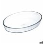 Plat de Four Ô Cuisine Ovale 26,2 x 17,9 x 6,2 cm Transparent verre (6 U 77,99 €