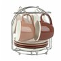 Ensemble de tasses à café DKD Home Decor Marron Beige Métal 4 Pièces 90  36,99 €