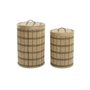 Set de basket DKD Home Decor 40 x 40 x 63 cm Bambou 259,99 €