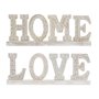 Figurine Décorative DKD Home Decor 40,5 x 5 x 15 cm Blanc Décapé (2 Unit 72,99 €