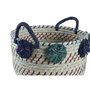 Set de basket DKD Home Decor 46 x 44 x 34 cm Pompons polypropylène Herbi 169,99 €