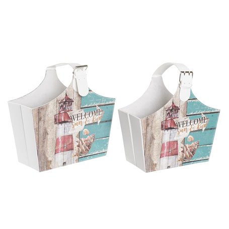 Porte-revues DKD Home Decor 40 x 18 x 41 cm Multicouleur Carton méditerr 109,99 €