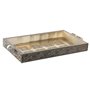Plateau DKD Home Decor Champagne Métal Bois 36 x 22 x 4 cm Indien 30,99 €