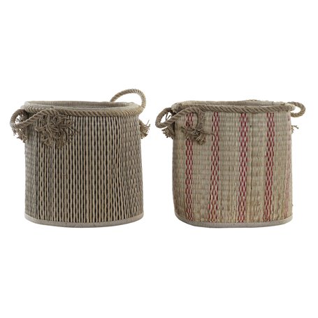 Panier Multi-usages DKD Home Decor 30 x 30 x 36 cm Jute Boho (2 Unités) 111,99 €