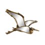 Figurine Décorative DKD Home Decor 35,5 x 26 x 2 cm Doré Oiseau 38,99 €
