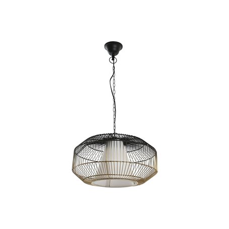 Suspension DKD Home Decor 42 x 42 x 23 cm Noir Doré Fer 50 W 159,99 €