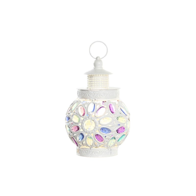 Image secondaire de Lampe de bureau DKD Home Decor Métal Blanc Multicouleur 220 V 50 W 19 x 19 x 33 cm
