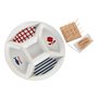 Ensemble à apértif DKD Home Decor 23,5 x 23,5 x 7 cm Rouge Bleu Blanc Gr 30,99 €