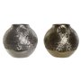 Vase DKD Home Decor Doré Argenté Aluminium Moderne 33 x 33 x 29 cm (2 Un 149,99 €