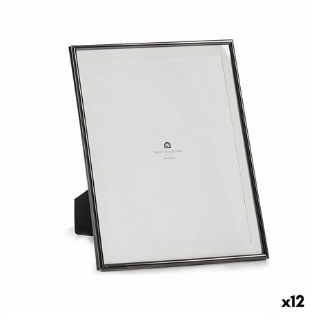 Cadre photo Noir Verre Acier (23 x 28 x 15 cm) (12 Unités) 98,99 €