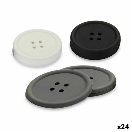 Dessous de verres Bouton Lot Silicone (24 Unités) 81,99 €