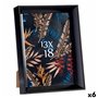 Cadre photo 15,2 x 3,5 x 20,2 cm Noir Plastique verre (6 Unités) 39,99 €