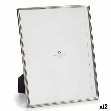 Cadre photo Argenté Verre Acier 23 x 28 x 15 cm (12 Unités) 99,99 €