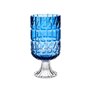 Vase Taillé Bleu Verre 13 x 26,5 x 13 cm (6 Unités) 132,99 €