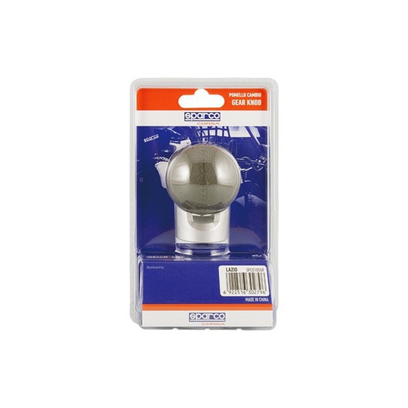 Image secondaire de Pommeau de levier de vitesse Sparco Lazio Gris Chrome