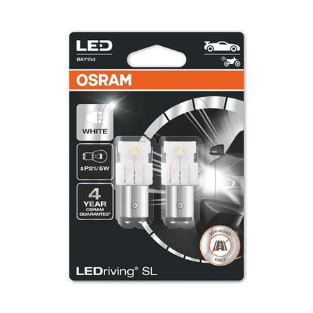 Ampoule pour voiture Osram OS7528DWP-02B 145 Lm 2 W 12 V 6000 K BAY15D 67,99 €