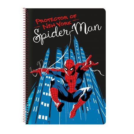 Carnet Spiderman Hero Noir A4 80 Volets 19,99 €