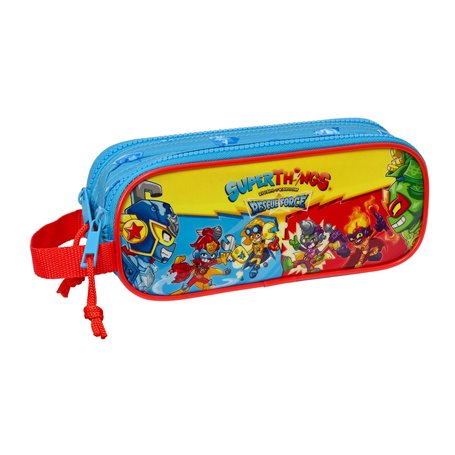 Trousse Fourre-Tout Double SuperThings Rescue force Bleu 21 x 8 x 6 cm 23,99 €